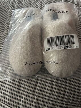 Victoria's Secret fuzzy slippers